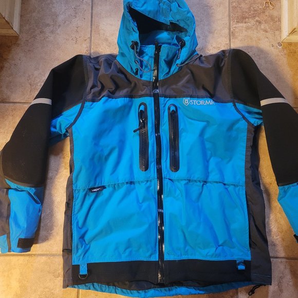 Stormr Neoprene Typhoon Style Vapor Jacket US Men's size XL Excellent Condition - Picture 1 of 16